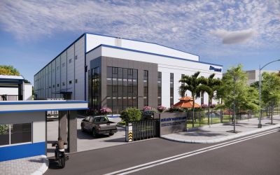 制冷设备组装工厂项目配电柜安装