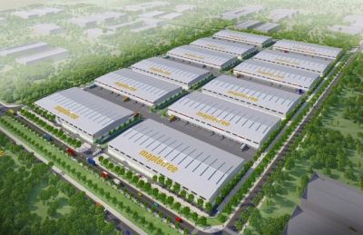 MAPLETREE HUNG YEN ( 兴安）LOGISTICS PARK II 风管施工安装 (第2阶段)