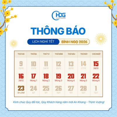 NOTICE OF LUNAR NEW YEAR HOLIDAY 2026