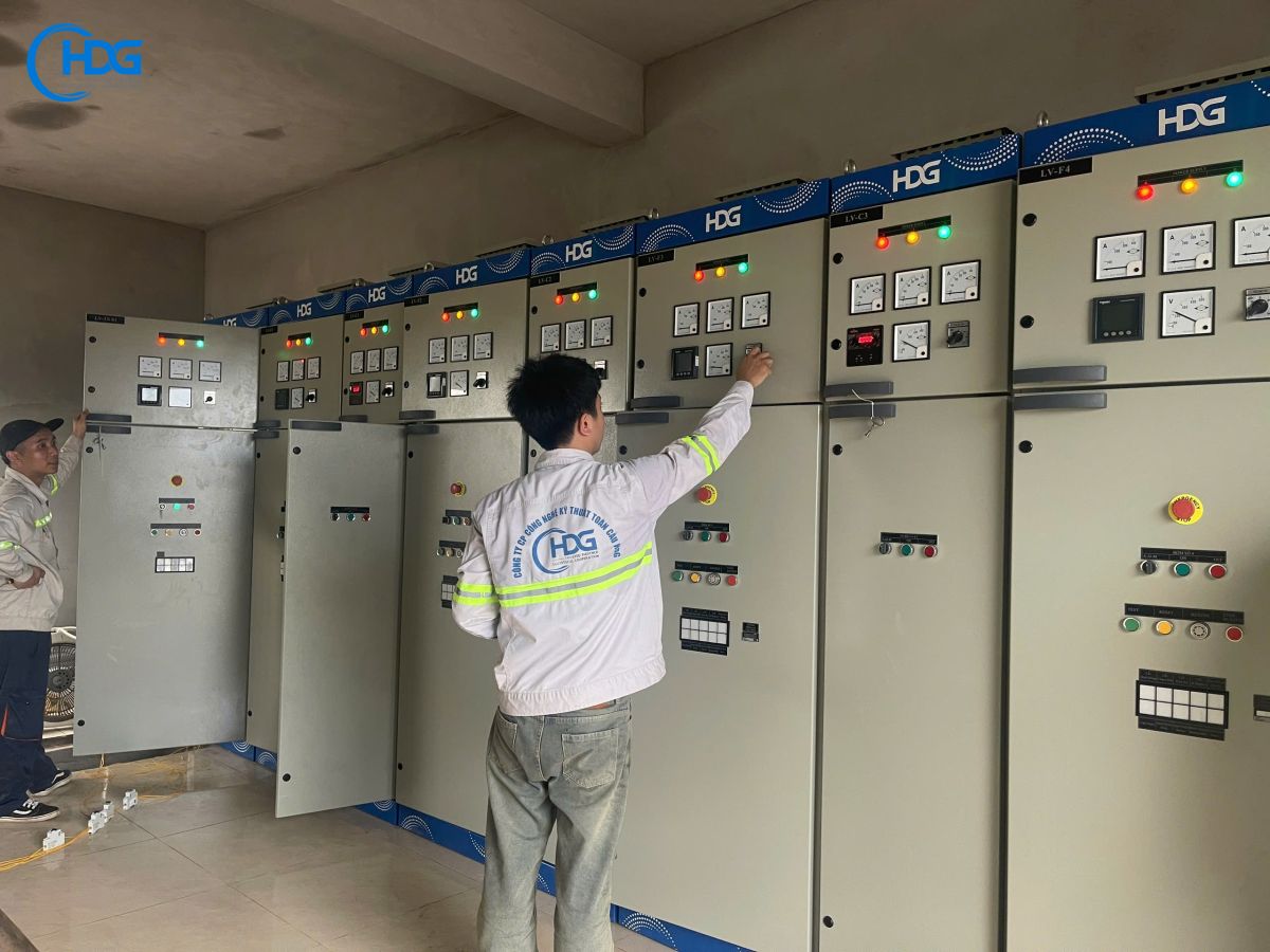 HDG đ&oacute;ng điện th&agrave;nh c&ocirc;ng Dự &aacute;n Trạm bơm Xu&acirc;n Quan
